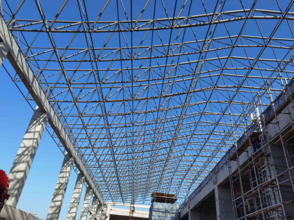 灵武网架加工工艺如何保证质量?